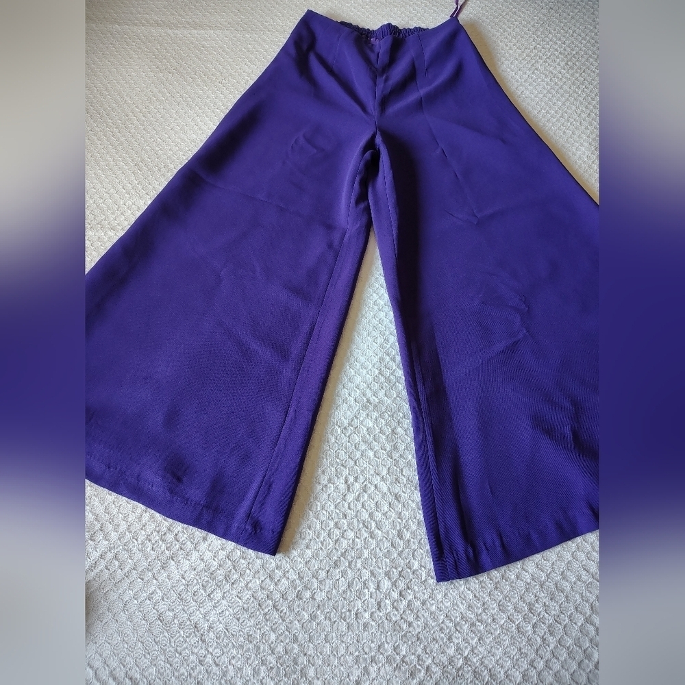 Elegant Purple Women's Pants Size 8